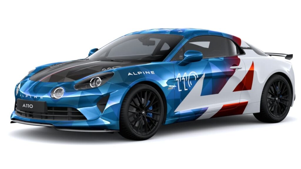 Alpine élargit les possibilités de personnalisation de son Atelier en proposant des options de livrées qui ajoutent une touche unique à chaque A110 Atelier Alpine - A110