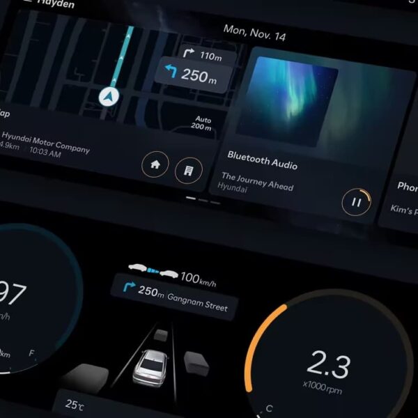 Hyundai infortainment system