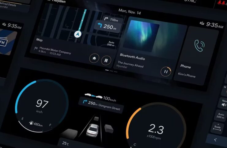 Hyundai infortainment system