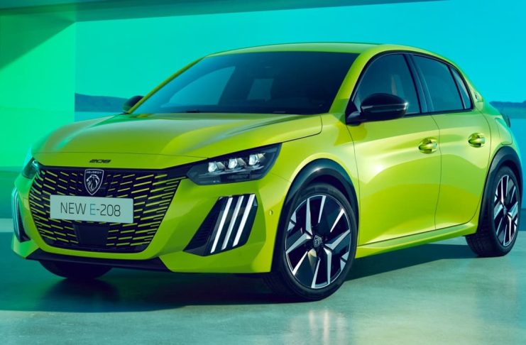 Nouvelle PEUGEOT e-208 2023