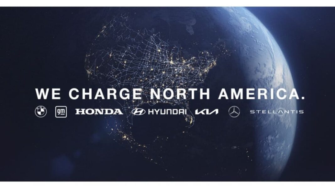 Sept constructeurs automobiles s’associent pour créer un innovant réseau de recharge haute puissance en Amérique du Nord