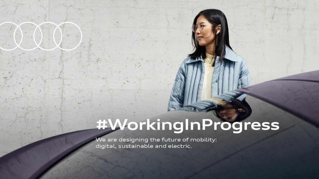 Audi lance une campagne pour se positionner en tant qu’employeur informatique et technologique #WorkingInProgress - Audi