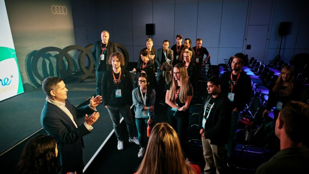 Audi au Sommet One Young World : Dialogue sur la durabilité axée sur l’avenir Audi au Sommet One Young World