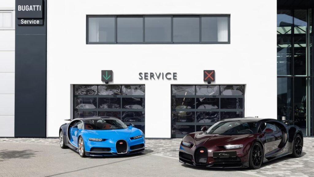 Bugatti Londres inaugure un nouvel espace après-vente de pointe BUGATTI Londres