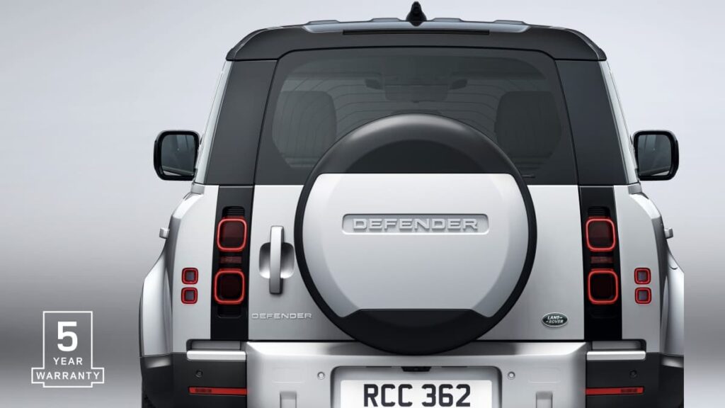 La garantie constructeur des nouveaux modèles Jaguar Land Rover passe à 5 ans Land Rover Defender 2023