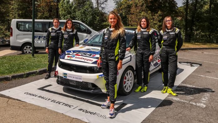 Opel Corsa Rally Electric - Sarah Rumeau