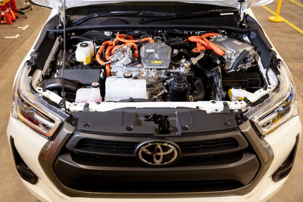 Toyota Hilux piles à hydrogéne
