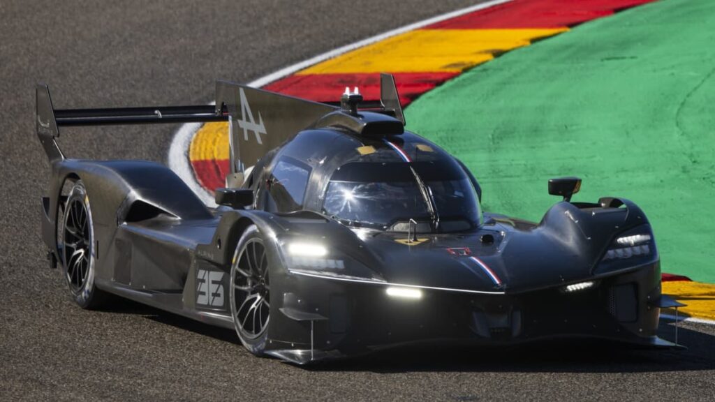 L’Alpine A424 poursuit son développement à Aragon Alpine A424