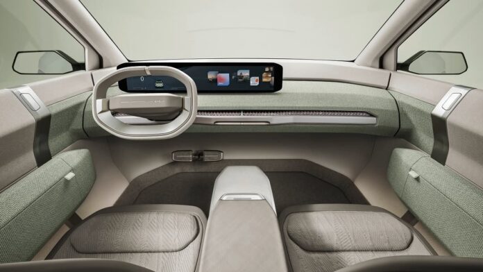 Concept EV3 interieur