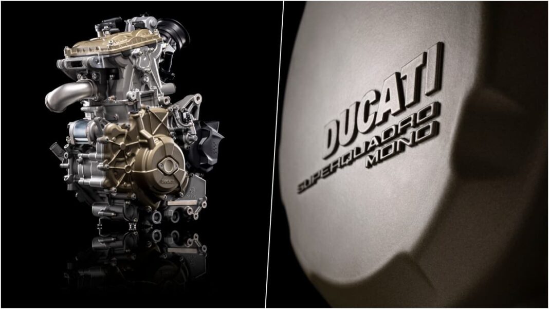 Ducati Superquadro Mono Engine