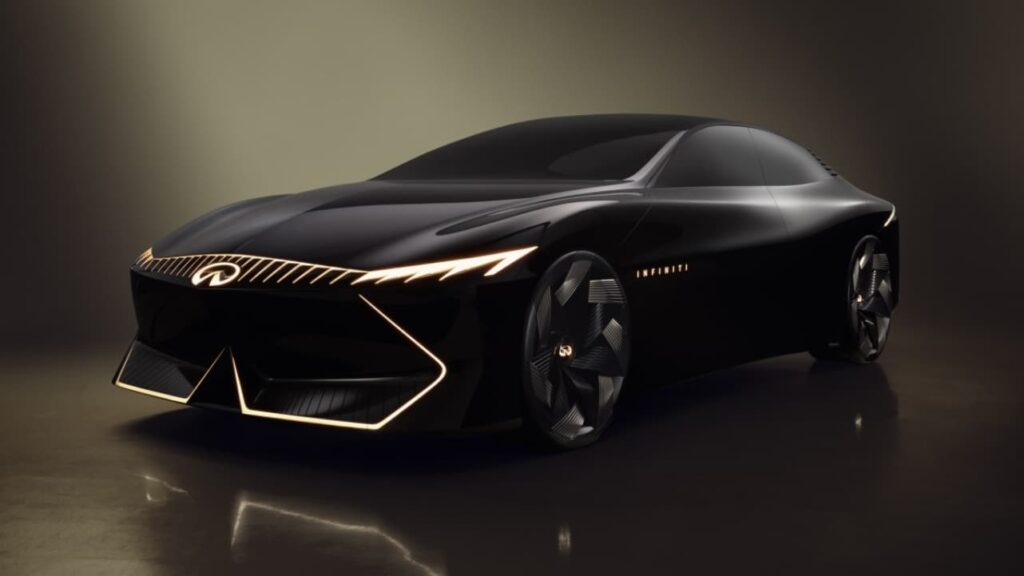 INFINITI présente une vision époustouflante de l’avenir électrique INFINITI Vision Qe concept front