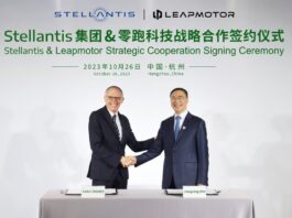 Partenariat stratégique entre Stellantis et Leapmotor - Carlos Tavares, CEO de Stellantis et Zhu Jiangming, fondateur et CEO de Leapmotor
