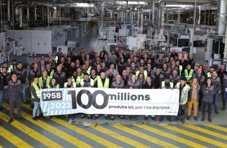 Usine Renault Group de Cléon - 100 millions de moteurs et boîtes de vitesses fabriqués