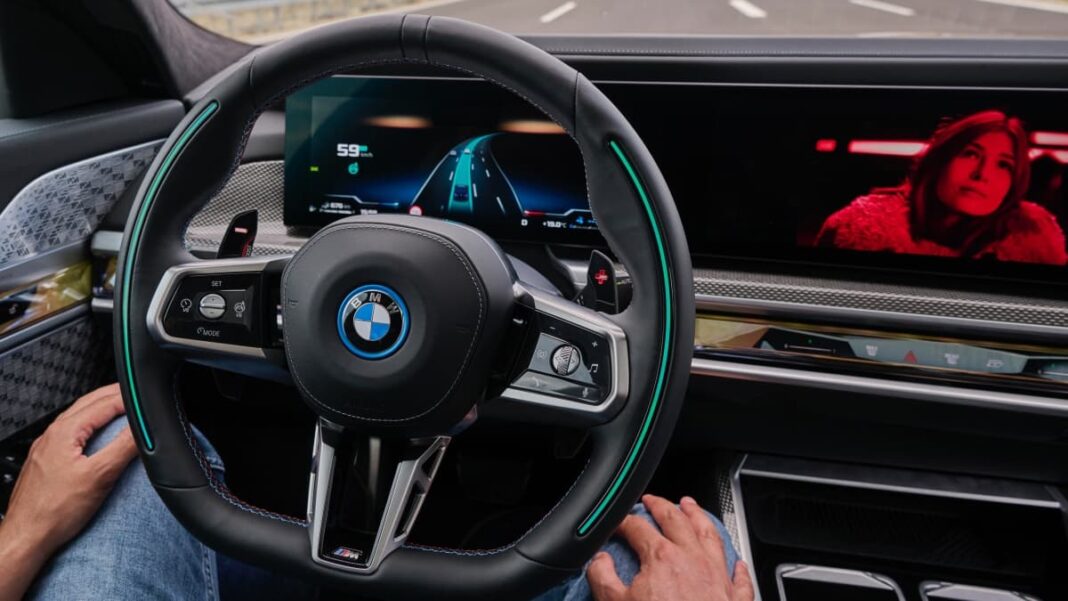 BMW Série 7 conduite autonome