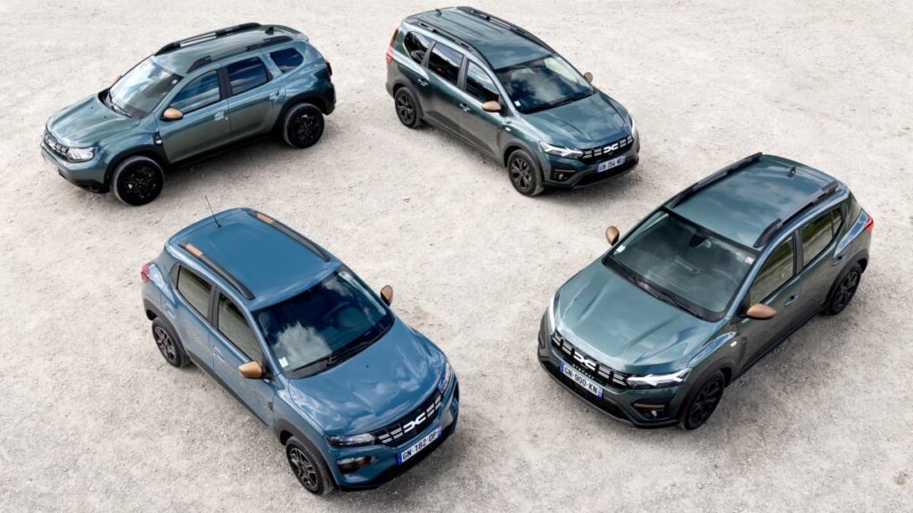 Gamme DACIA salon de l'auto Zurich 2023