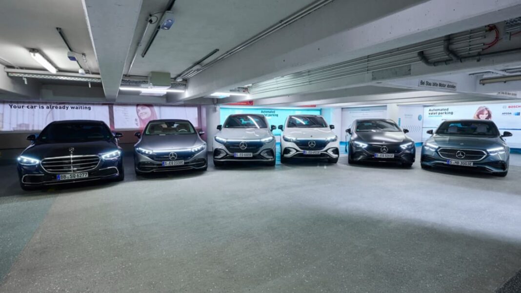 Mercedes-Benz _ Stationnement automatisé et sans conducteur