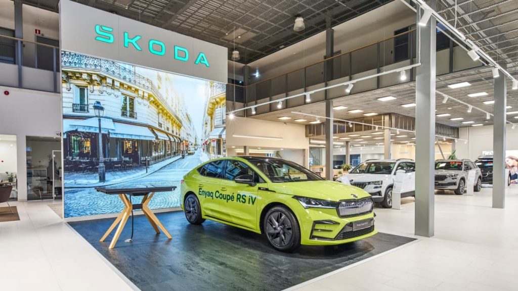 Nouvelle identite visuelle Skoda