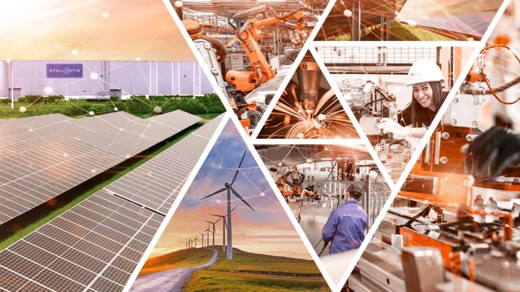 Comment Stellantis met en œuvre pour mettre en oeuvre un plan stratégique pour réduire l’empreinte carbone dans ses activités de production Stellantis Manufacturing Hero