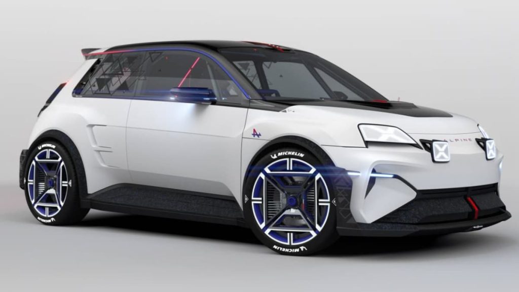 La prochaine Alpine A290 sera équipée de trois pneumatiques Michelin personnalisés, arborant un marquage exclusif Alpine A290 - Michelin