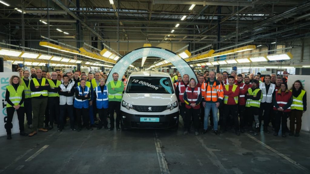 Stellantis a reconditionné plus de 10 000 véhicules à Hordain