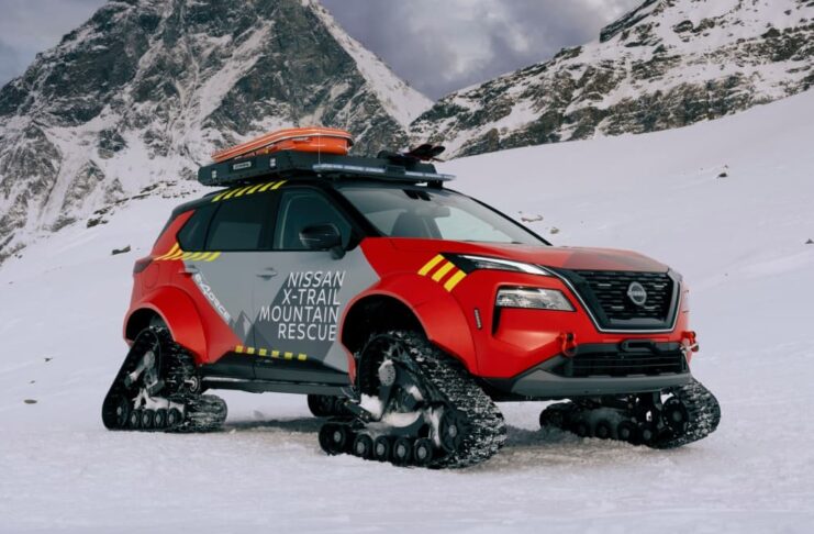 Nissan X-Trail Mountain Rescue