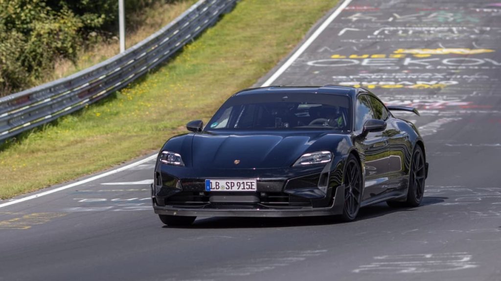Porsche Taycan Nürburgring 2024 record
