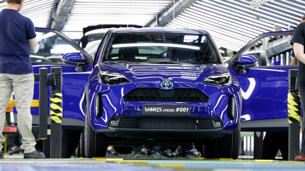 Toyota Yaris Cross reste la voiture la plus produite en France Toyota yaris cross