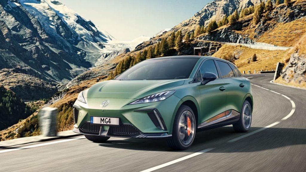 MG Motor réalise une année 2023 sans précédent en France mg4 xpower