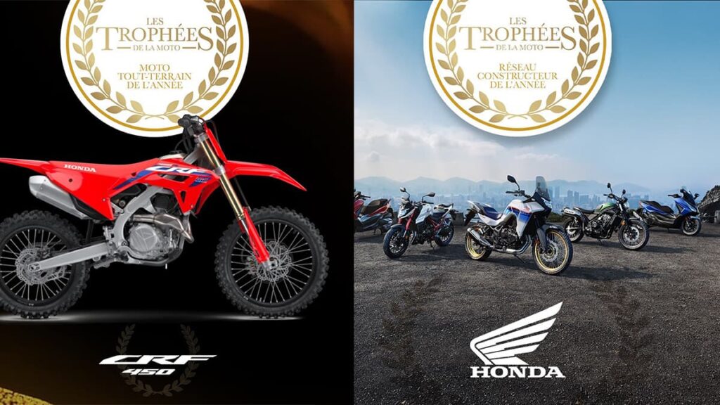 Honda s'illustre lors des Trophées de la Moto 2024