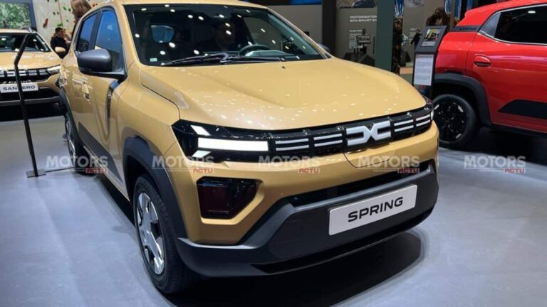 Nouvelle DACIA Spring - Salon de Genève 2024