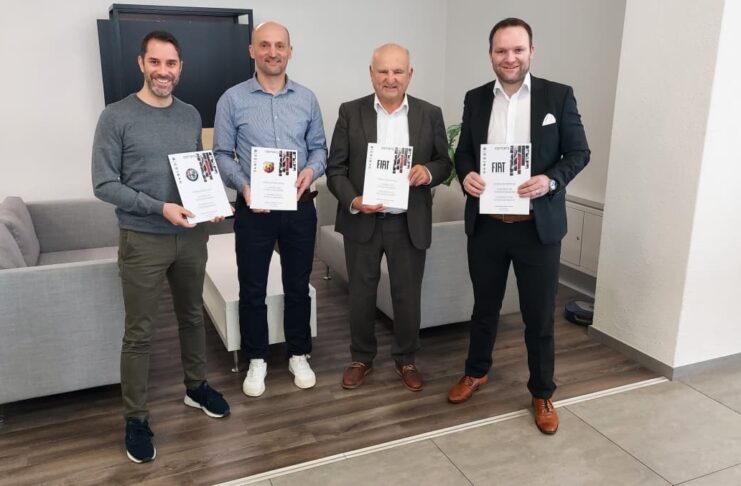 Autocenter Winkeln GmbH est désormais partenaire officiel des marques Alfa Romeo, Fiat, Abarth et Fiat Professional en Suisse