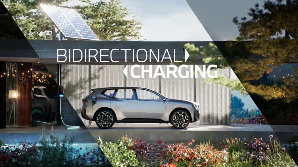 Nouvelle énergie pour la BMW Neue Klasse : les véhicules électriques en tant que dispositifs de stockage d’énergie BMW Neue Klasse - BMW Connected Home Charging