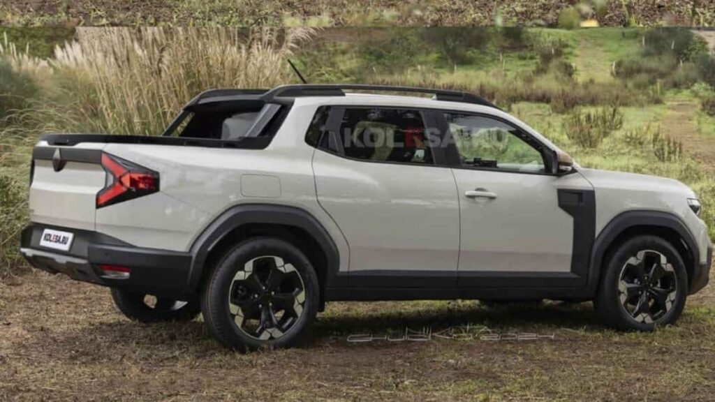 DACIA et Renault : un nouveau pick-up au programme ? Duster pick-up crédit image Kolesaru