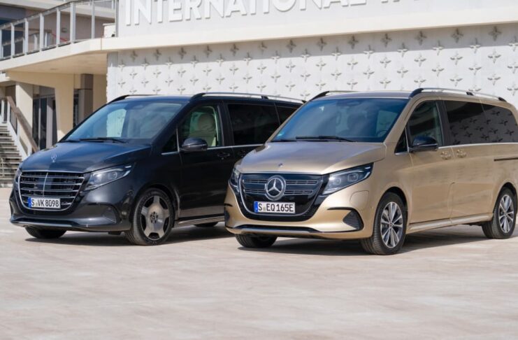 Mercedes-Benz dévoile les nouvelles Classe V et EQV