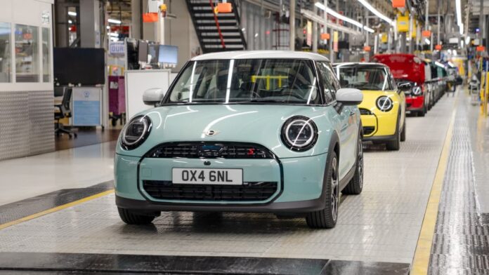 Mini Cooper - usine oxford