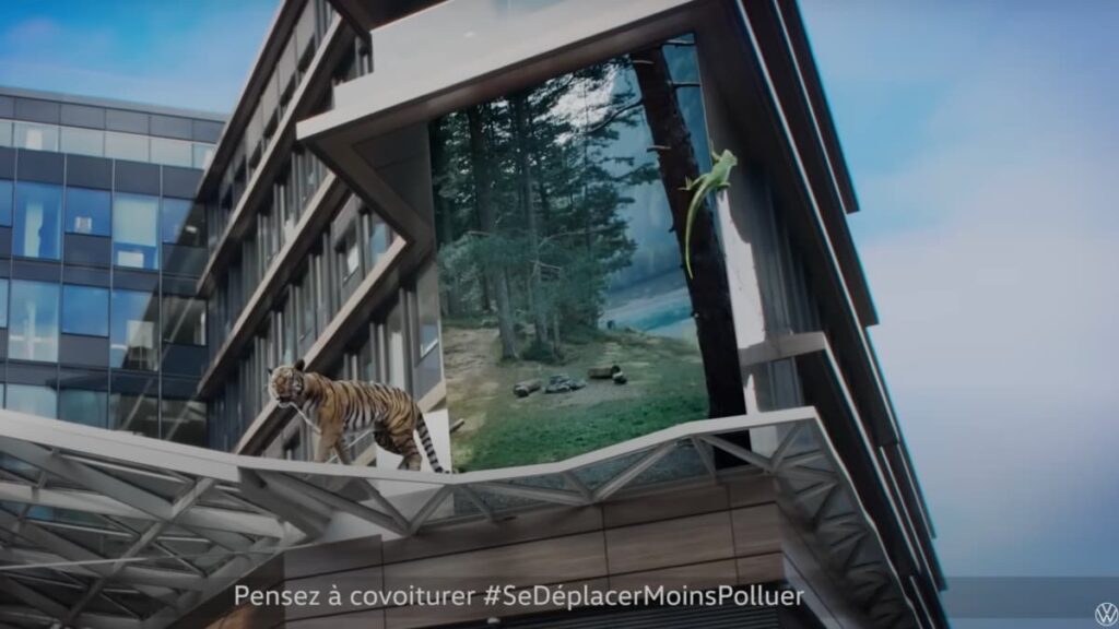 Un Tigre et un Iguane infiltrent les écrans de Canal+ Brand Solutions pour le lancement du Volkswagen Tiguan !