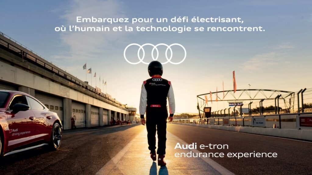 #A3E Audi e-tron endurance experience : la première course d’endurance 100% électrique pour les clients Audi #A3E Audi e-tron endurance experience