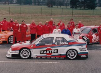 Depuis le championnat DTM jusqu'à la Super 2000, l'histoire légendaire est mise en avant au Musée Alfa Romeo