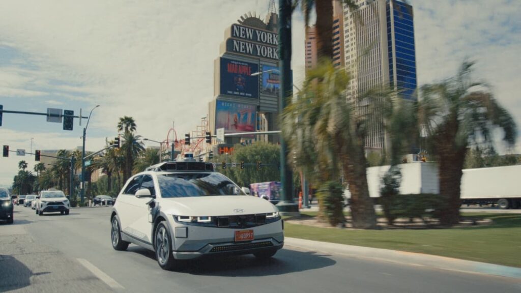 Hyundai IONIQ 5 Robotaxi passe son permis de conduire