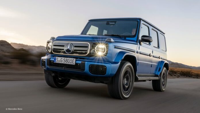 Mercedes-Benz G 580 - Classe G électrique © Mercedes-Benz