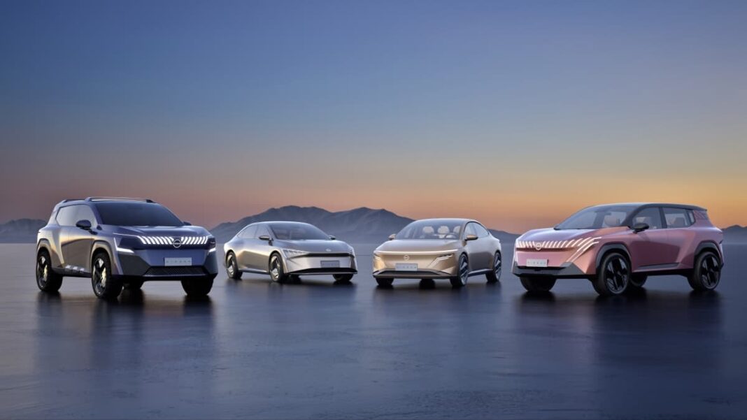 Quatre Concept-Cars Nissan à l'Auto China 2024 ©Nissan