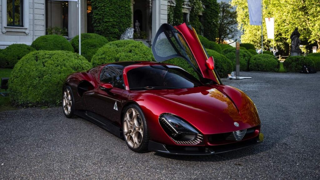 Alfa Romeo 33 Stradale décroche le prix « Design Concept Award » au Concours d’Elégance de Villa d’Este Alfa Romeo 33 Stradale Villa dEste ©Alfa Romeo