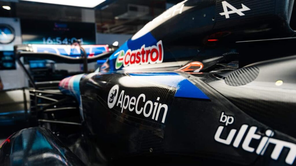 ApeCoin DAO et l’équipe BWT Alpine F1 annoncent une collaboration à long terme avant le Grand Prix de Miami ApeCoin DAO et BWT Alpine F1 Team annoncent leur collaboration ©Alpine