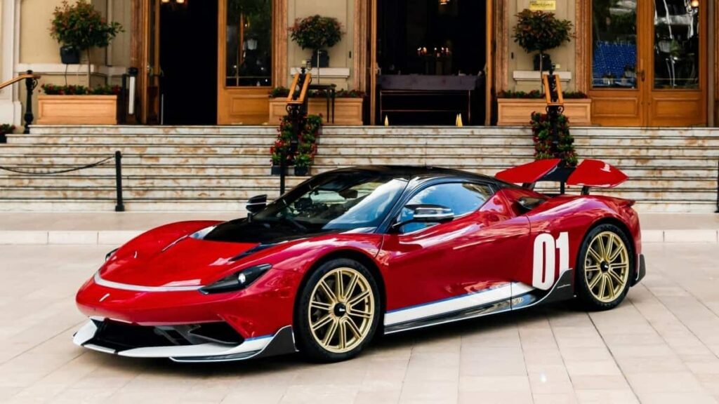 Salon Top Marques Monaco 2024 : Supercars électriques et dernière innovations de l’industrie Edizione Nino Farina ©Pininfarina