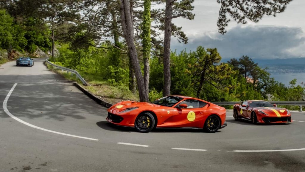 Ferrari Tour 2024 Croatie ©Ferrari