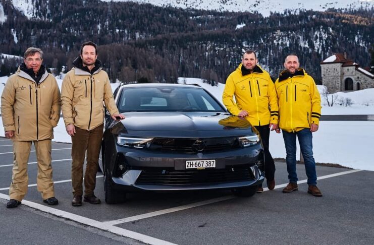 Opel partenaire du championnats du monde FIS de ski acrobatique 2025 en Engadine ©Opel