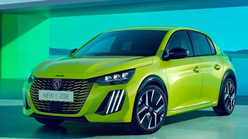 Peugeot e-208 ©Peugeot