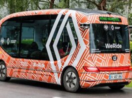 Renault Minibus Autonome @Roland Garros 2024