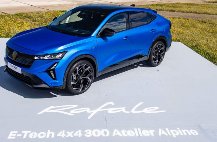 Renault Rafale E-Tech 4x4 300 ch Atelier Alpine ©Renault