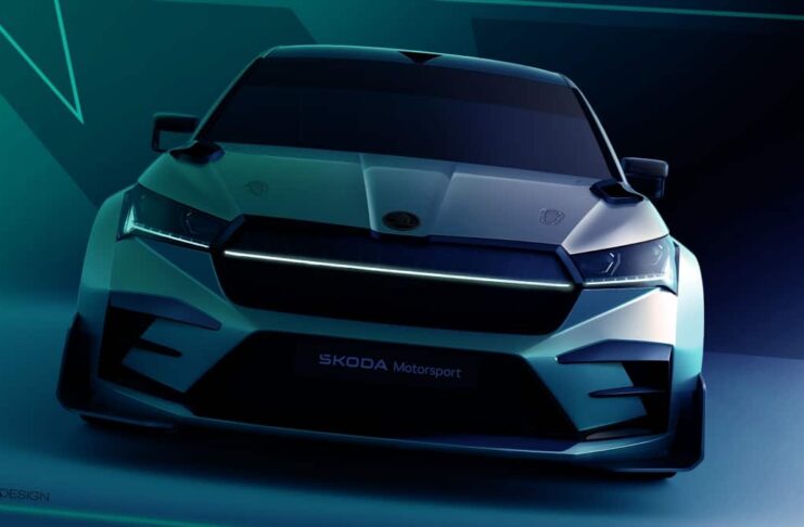 Skoda Enyaq RS Race ©Skoda